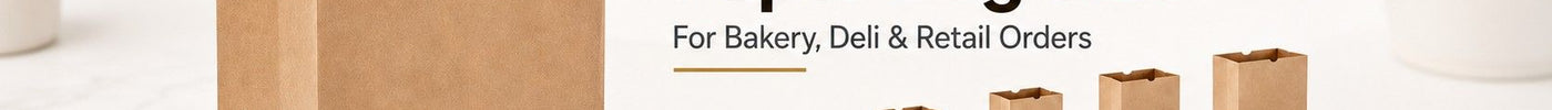 How to Choose the Right Brown Kraft Paper Bag Size for Bakery, Deli & Retail Orders