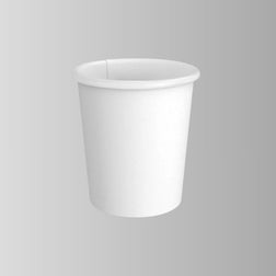 4 Oz Single Wall Hot Paper Cup - 1000/Csse