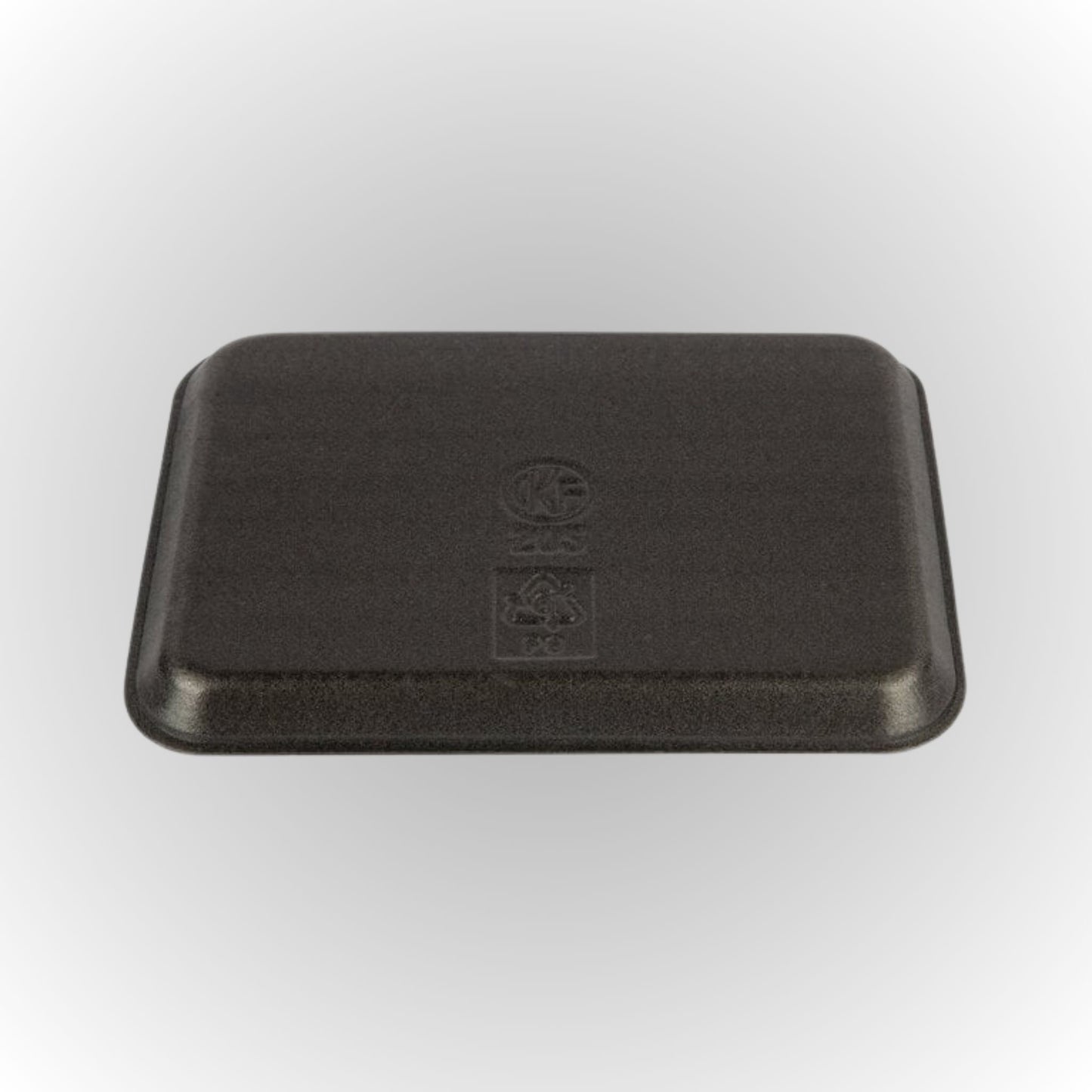 CKF 87820 #20S Durable Black Foam Meat Tray – 8 3/8" x 6 1/2" x 3/4" (500/Case)
