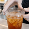 Rise Up 9/12 oz Clear PET Flat Lid without Straw Slot 1000/Case product image 8