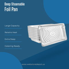 Collection image for: Deep Steamable Foil Pan