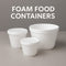 Foam Food Containers