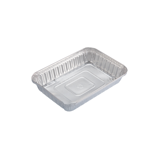 1.5 Lb. Oblong Aluminum Foil Pan - 500/Case
