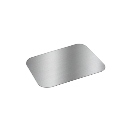 1.5 Lb. Oblong Foil Laminated Board Lid - 500/Case