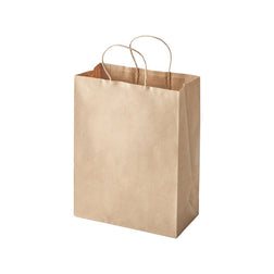 Bolsa de papel para comestibles pequeña de 10