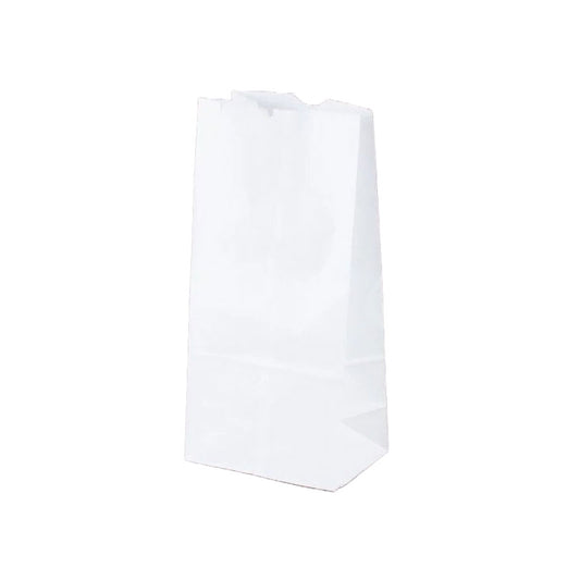#10 lb. White Paper Bag <br>500/Bundle