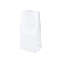 Bolsa de papel blanca de 10 libras<br> 500/paquete 