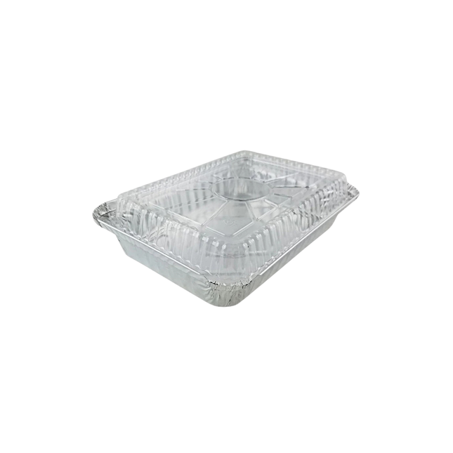 1.5 Lb. Shallow Oblong Aluminum Foil Pan - 500/Case