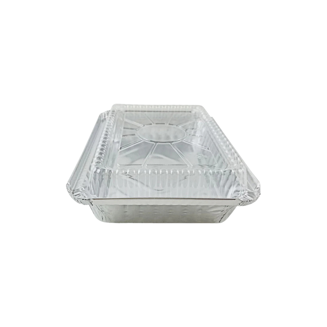 1.5 Lb. Shallow Oblong Aluminum Foil Pan - 500/Case