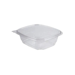 12 Oz Plastic Clear Hinged Lid Container RPTHLID12 - 200/Case