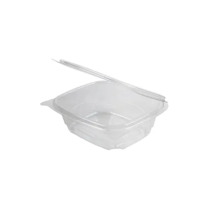 12 Oz Plastic Clear Hinged Lid Container RPTHLID12 - 200/Case