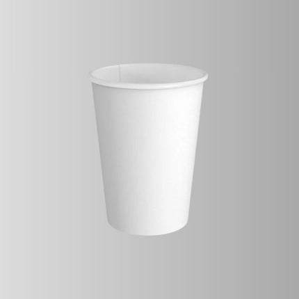 12 Oz Single Wall Hot Paper Cup - 1000/Case