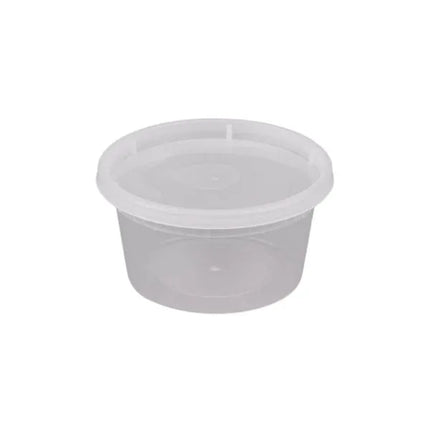 12 Oz Heavy Duty Soup Container & Lid Combo – 240/Case