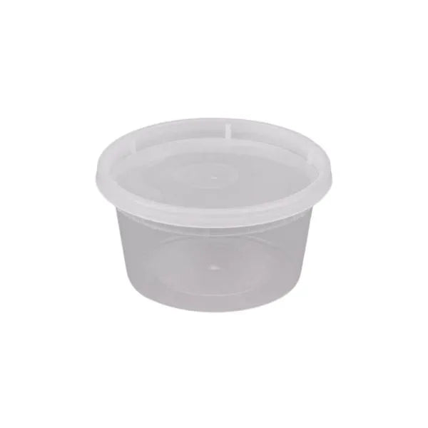 12 Oz Heavy Duty Soup Container & Lid Combo – 240/Case