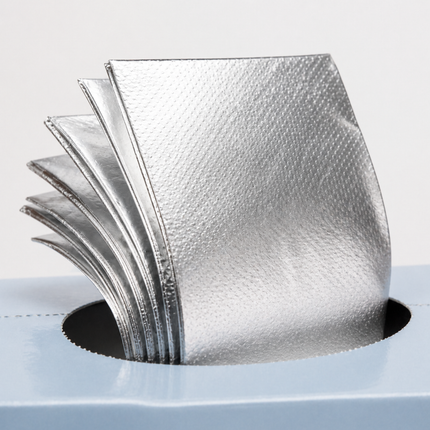 Rise Up 12" x 10 3/4" Interfolded Pop-Up Aluminum Foil Sheets - 3000/Case