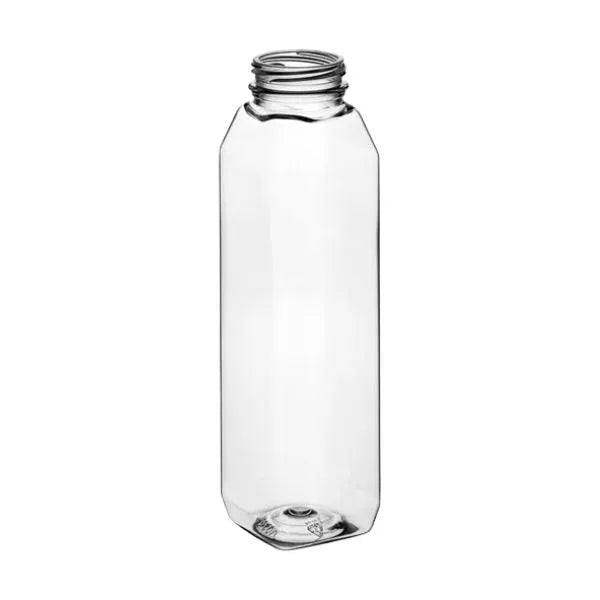 12 Oz Round Clear Juice Bottle – 210/Case