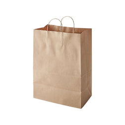 Bolsa de papel para comestibles, tamaño mediano: 13