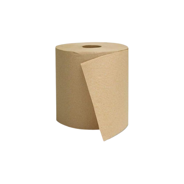 Natural Paper Towel Brown - 12 Roll/Case