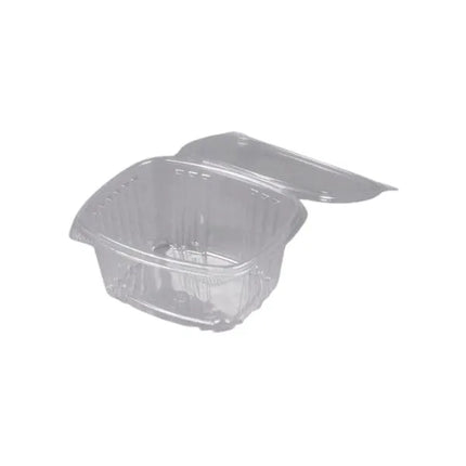 16 Oz Plastic Clear Hinged Lid Container – 200/Case