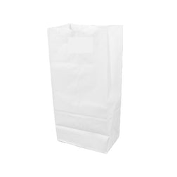Bolsa de papel blanca alta de 16 lb<br> 500/paquete 