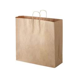 Bolsa de papel para comestibles grande de 18
