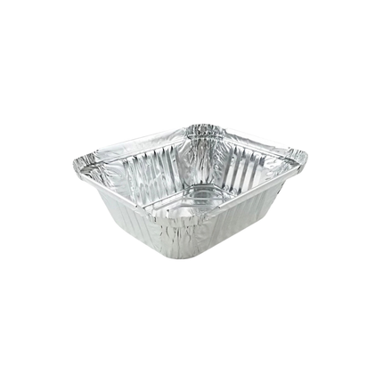 1 Lb. Oblong Aluminum Foil Pan - 1000/Case