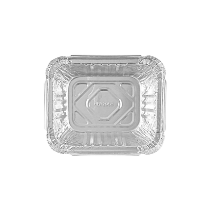 1 Lb. Oblong Aluminum Foil Pan - 1000/Case