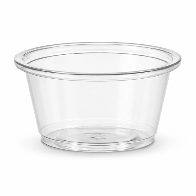2 oz Clear Portion Cups, 2500 Count Case