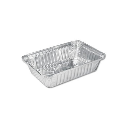2.25 Lb. Oblong Aluminum Foil Pan - 500/Case