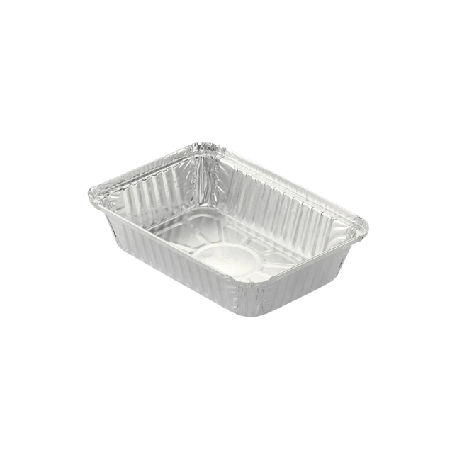 2.25 Lb. Oblong Aluminum Foil Pan - 500/Case