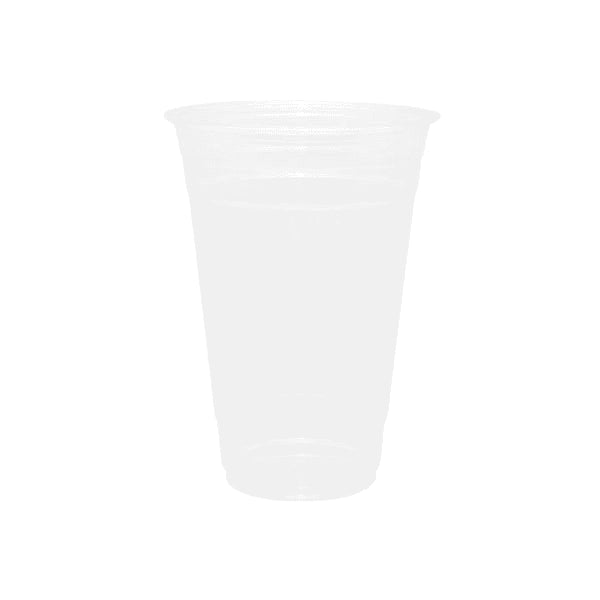 20 Oz Clear Plastic Pet Cup 98 MM Diameter - 1000/Case