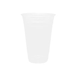 20 Oz Clear Plastic Pet Cup 98 MM Diameter - 1000/Case