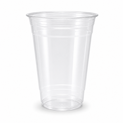 Rise Up 20 oz Clear PET Plastic Cold Cup - 1000/Case