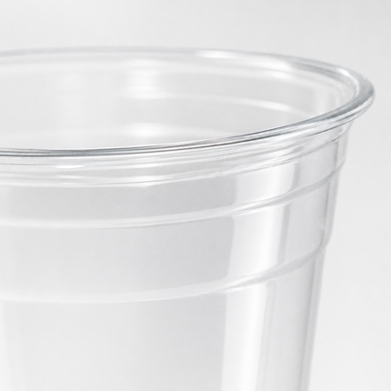 Rise Up 20 oz Clear PET Plastic Cold Cup - 1000/Case