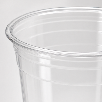 Rise Up 20 oz Clear PET Plastic Cold Cup - 1000/Case