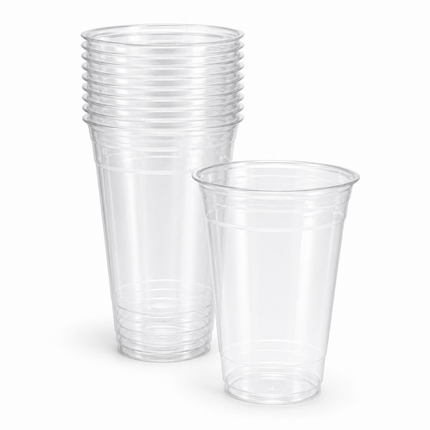 Rise Up 20 oz Clear PET Plastic Cold Cup - 1000/Case