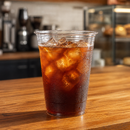 Rise Up 20 oz Clear PET Plastic Cold Cup - 1000/Case
