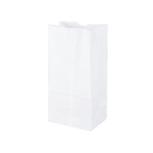 #20 lb. White Paper Bag <br>500/Bundle