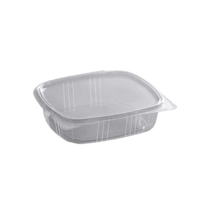 24 Oz Plastic Clear Hinged Lid Container – 200/Case