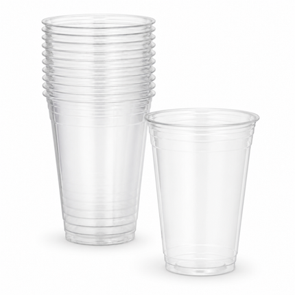 Prime Source 24 oz Clear PET Plastic Cold Cup - 600/Case