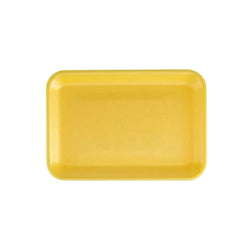 CKF 88045 #2WH Yellow Foam Meat Tray – 8 1/4
