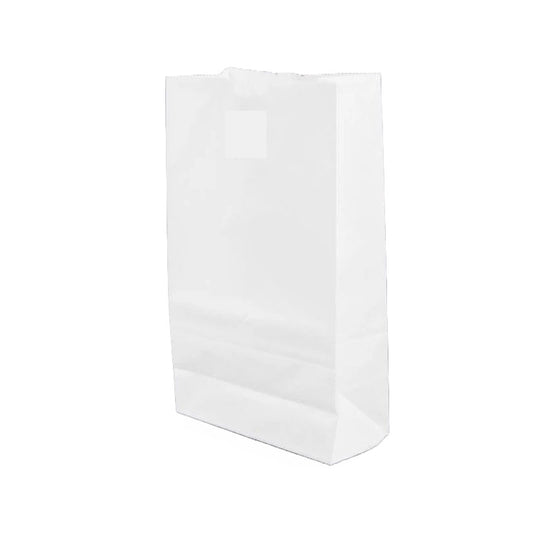 #2 lb. White Paper Bag <br>500/Bundle
