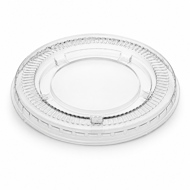 3.25 oz / 4 oz Clear Portion Cup Lids, 2500 Count Case