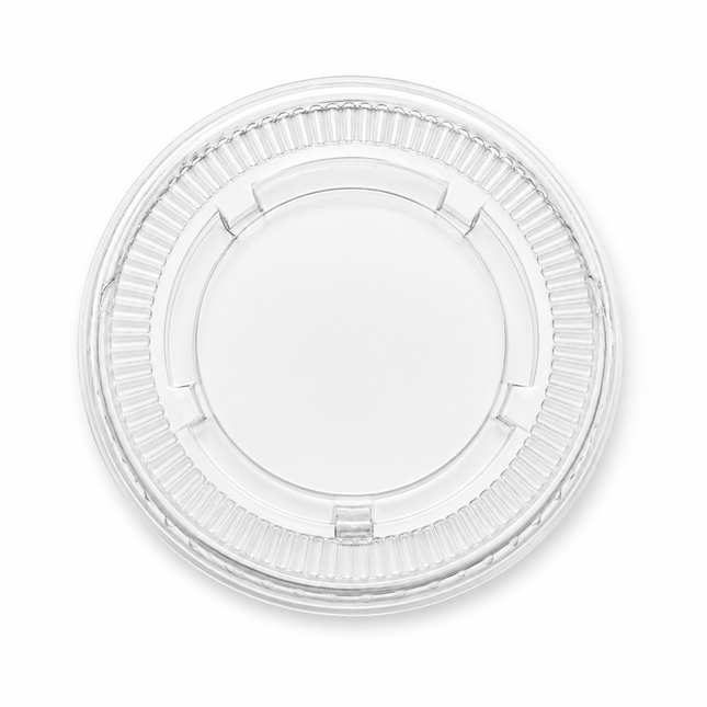 3.25 oz / 4 oz Clear Portion Cup Lids, 2500 Count Case