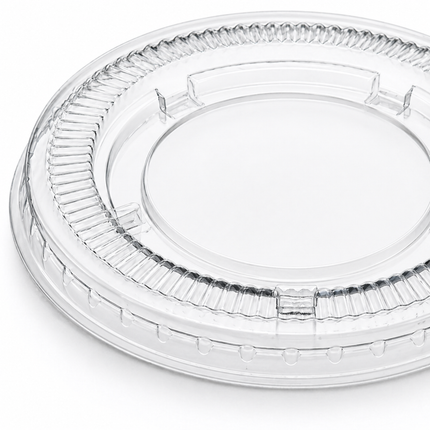 3.25 oz / 4 oz Clear Portion Cup Lids, 2500 Count Case