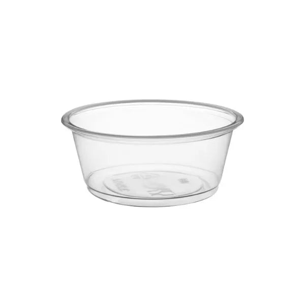 RU 3.25 Oz Clear Plastic Portion Cup – 2500/Case