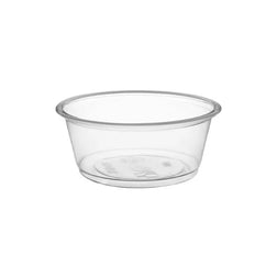 Vaso de plástico transparente para soufflé de 2 oz./vaso para porciones, 2500 unidades por caja 