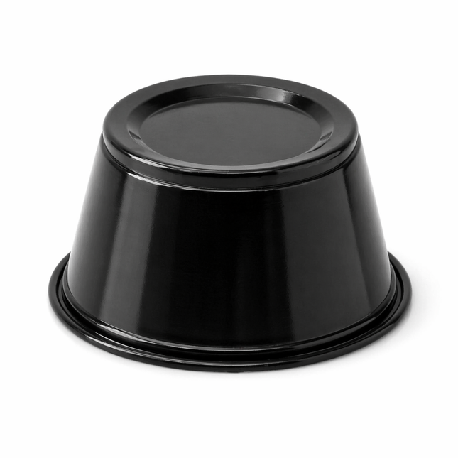 3.25 oz Black Portion Cups, 2500 Count Case