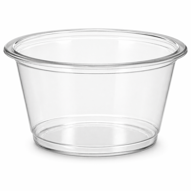 3.25 oz Clear Portion Cups, 2500 Count Case