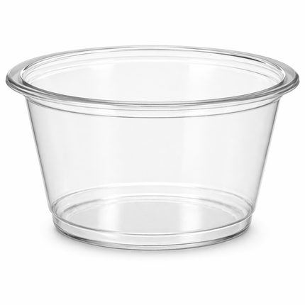 3.25 oz Clear Portion Cups, 2500 Count Case